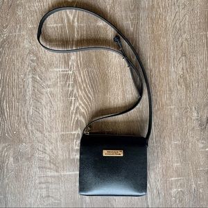 Versace Black Saffiano Crossbody